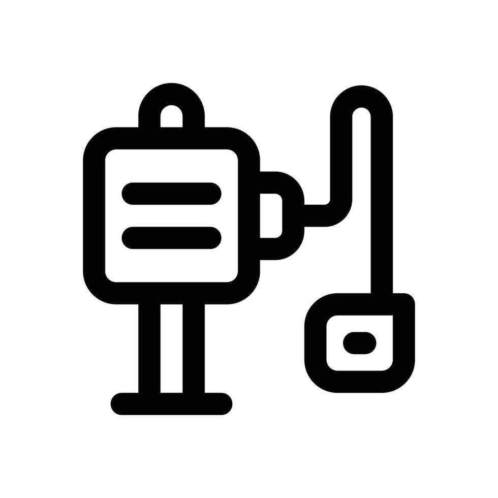 colonoscopy line icon. Clean and minimalist icon for websites and mobile apps. vector