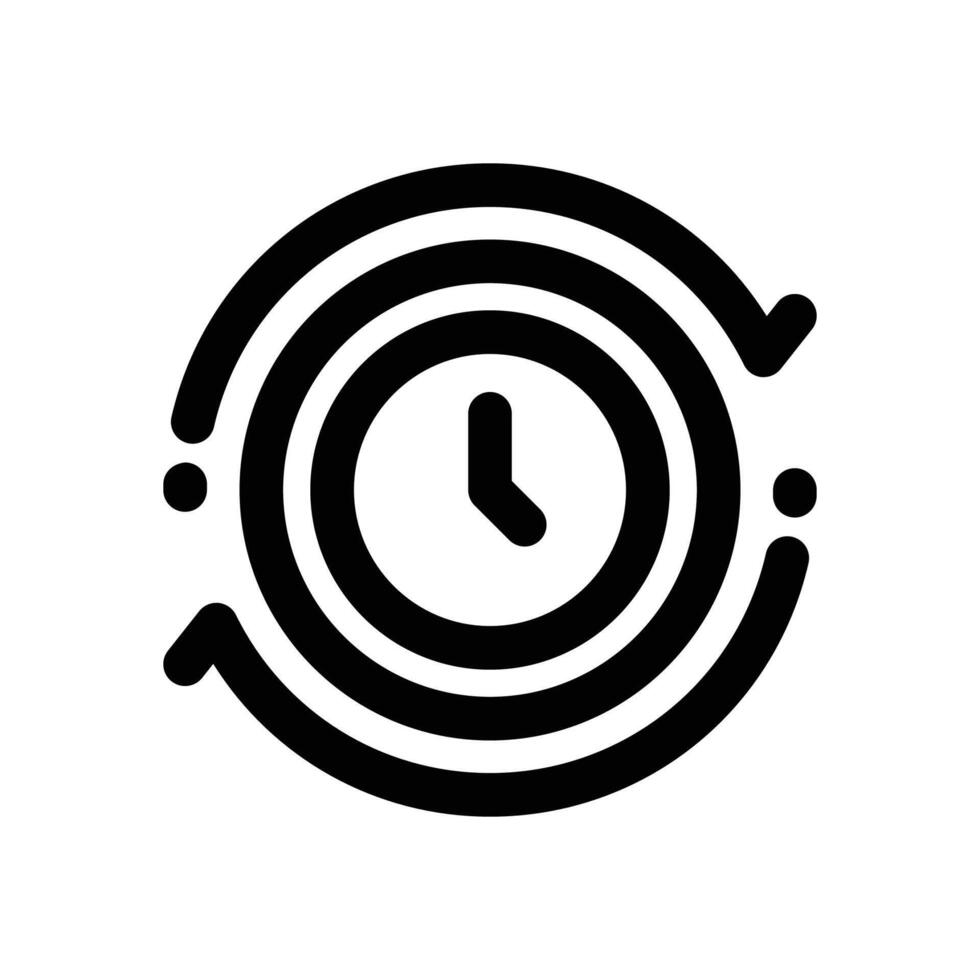 delivery time line icon. Clean and minimalist icon for websites, mobile apps, presentations, and logos. Fully scalable and customizable for any project. vector