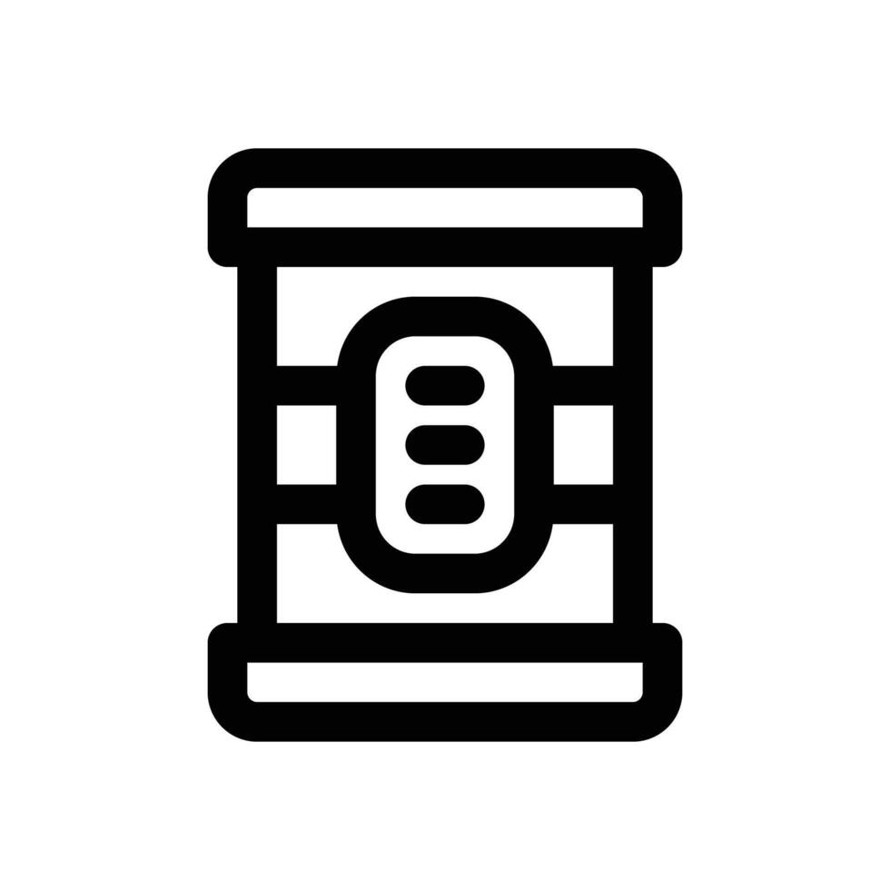 milk powder line icon. Clean and minimalist icon for websites and mobile apps. vector