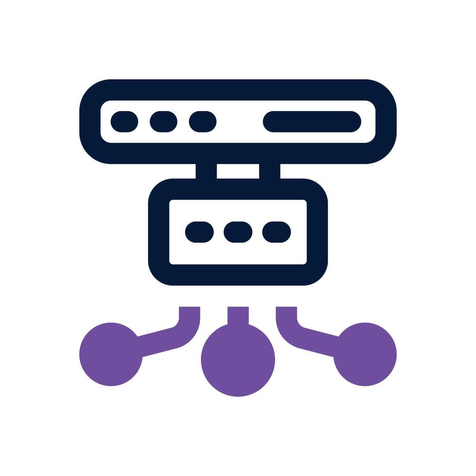 scheme duotone icon. Sleek and modern icon for websites, mobile apps, marketing materials, and corporate design. Fully scalable and ready to use. vector