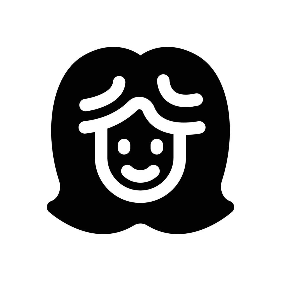 customer glyph icon. Strong and solid icon for websites, mobile interfaces, presentations, and visual branding. High quality and easy to edit. vector