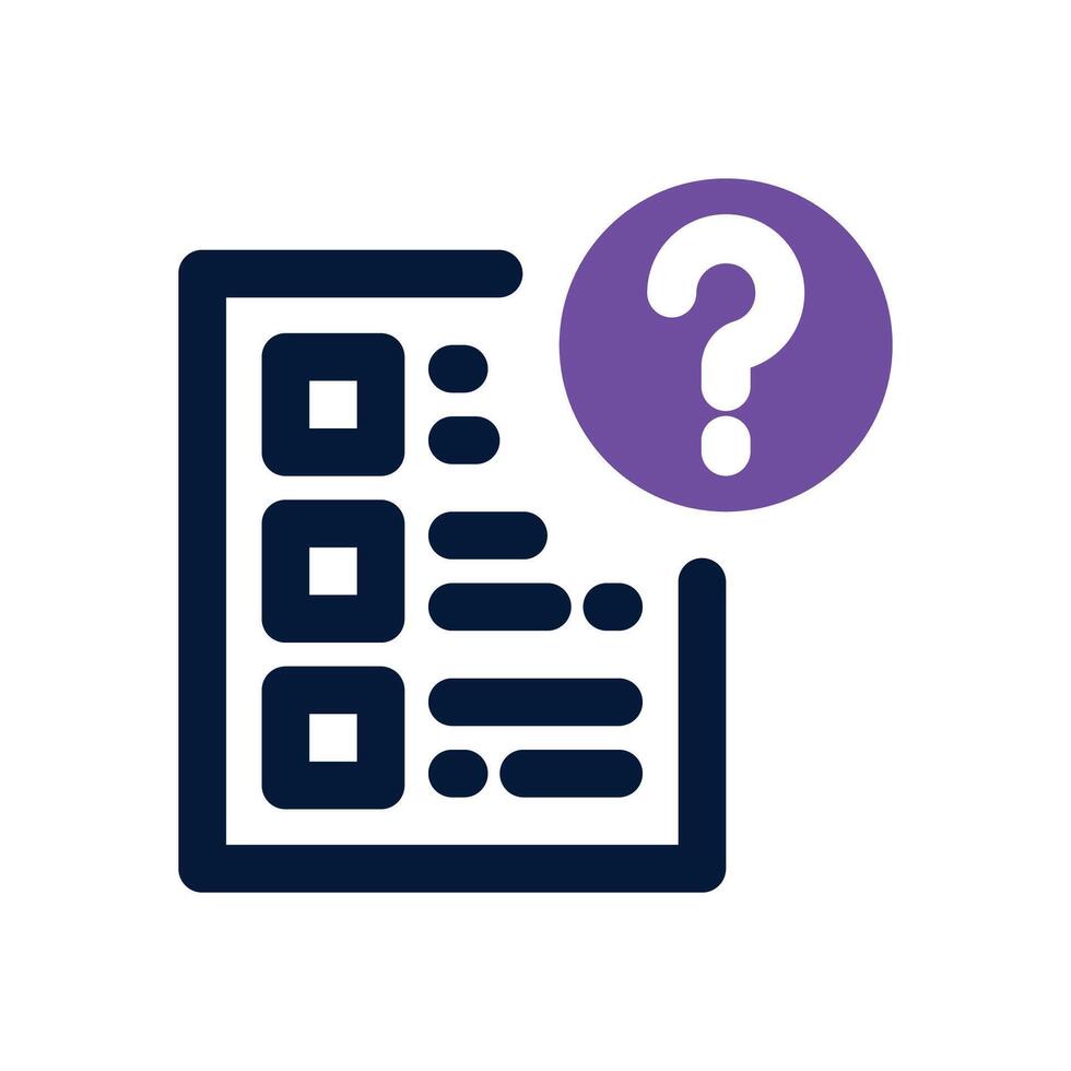 psychology dual tone icon. Sleek and modern icon for websites and mobile apps. vector