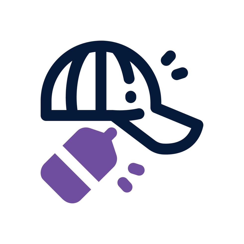 cap duotone icon. Sleek and modern icon for websites, mobile apps, marketing materials, and corporate design. Fully scalable and ready to use. vector