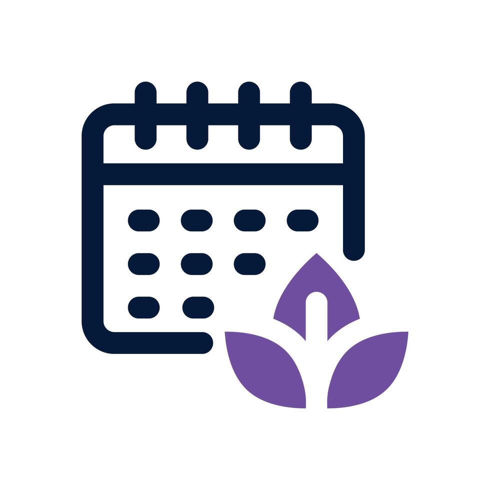 appointment duotone icon. Sleek and modern icon for websites, mobile apps, marketing materials, and corporate design. Fully scalable and ready to use. vector
