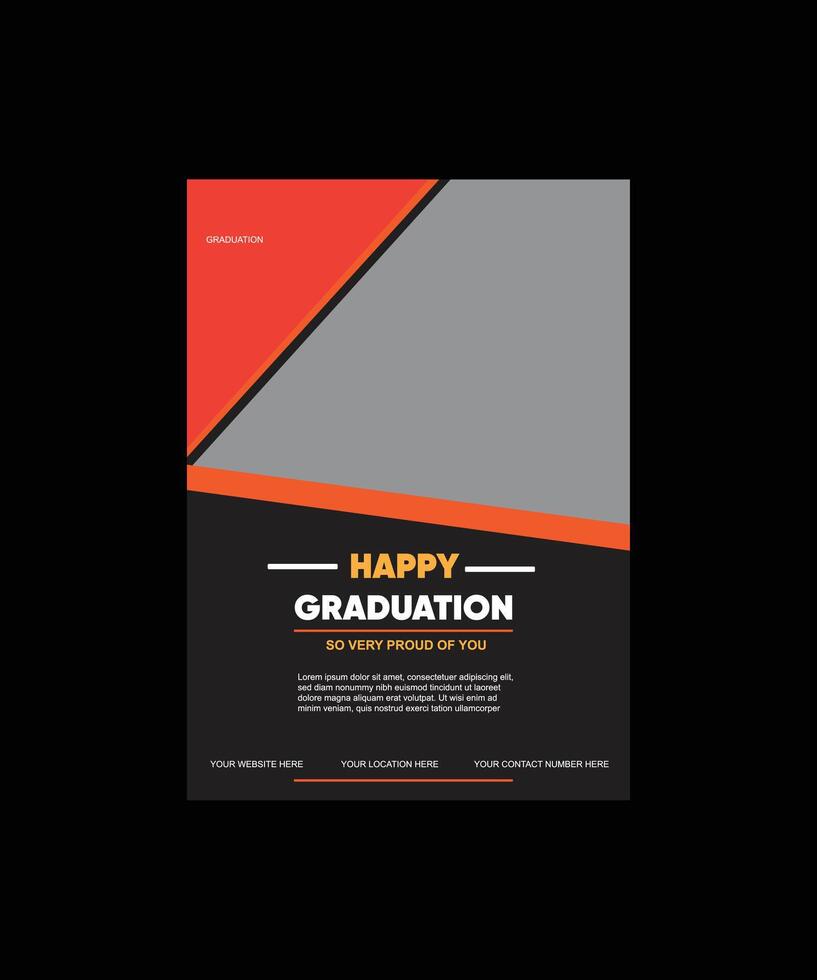 father's day flyer design vector