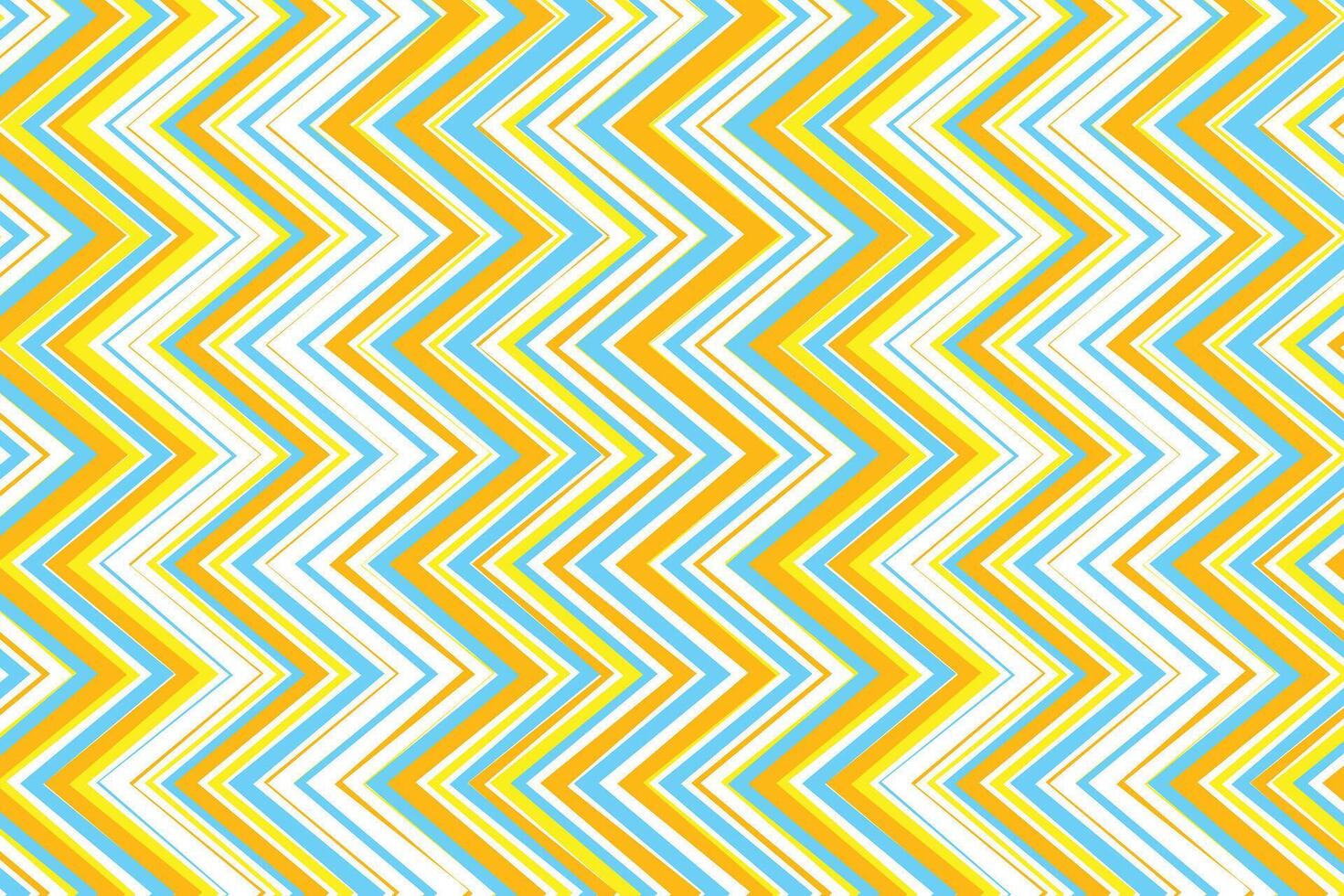 simple abstract dark light yellow sky color thin to thick vertical line zig zag pattern colorful zigzag pattern for backgrounds and designs vector