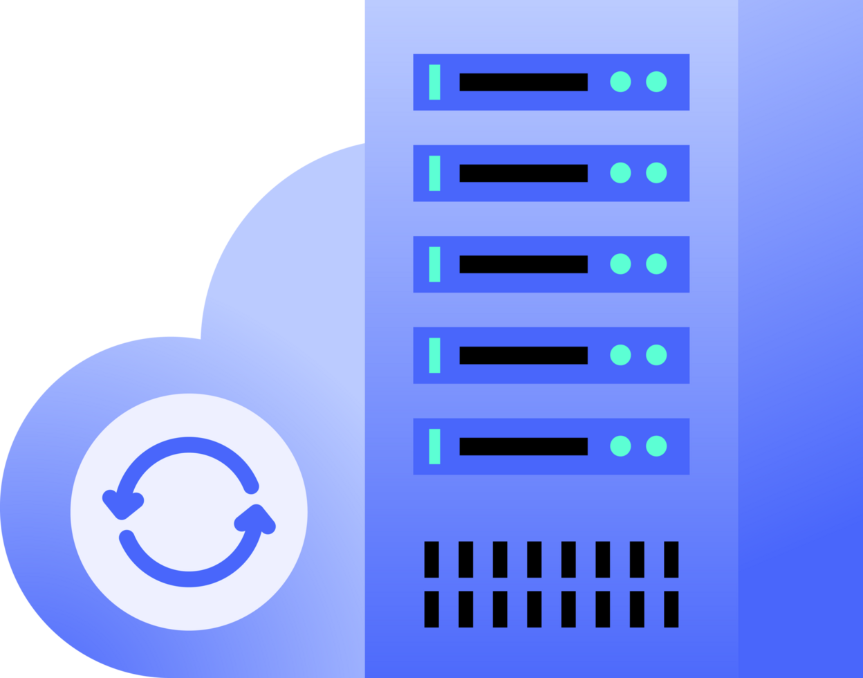 Cloud iot Edge computing Smart Manufacturing and Industry Icon Illustration clipart png
