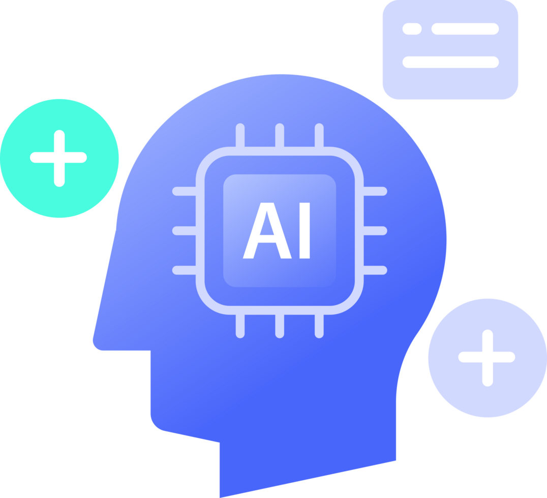 Machine learning Algorithms Smart Manufacturing and Industry Icon Illustration clipart png