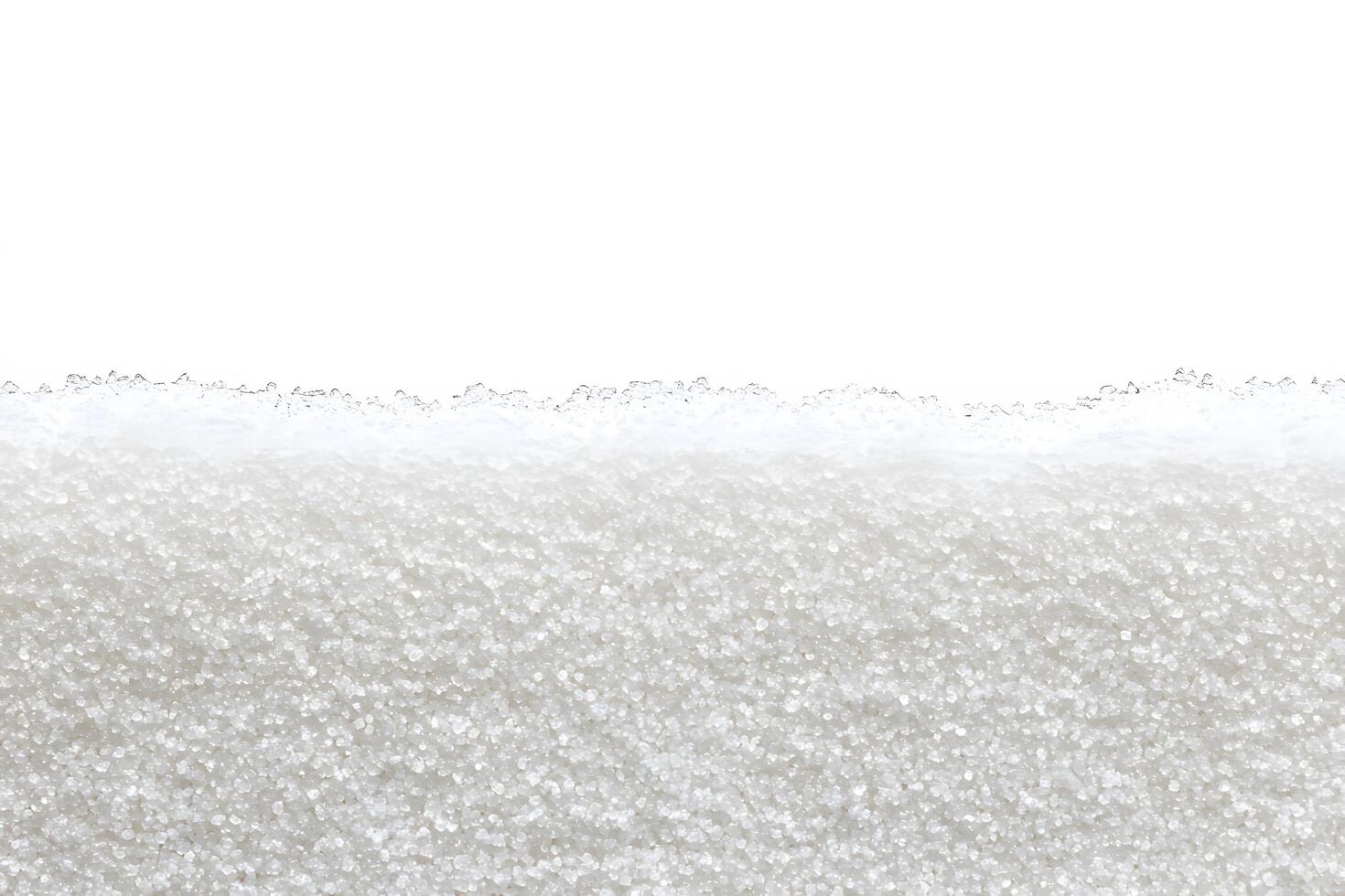 Soft White Snowy Texture With Sparkling Crystals Under Bright Light Creating a Serene and Calm Winter Landscape Ideal for Background and Winter Themes photo
