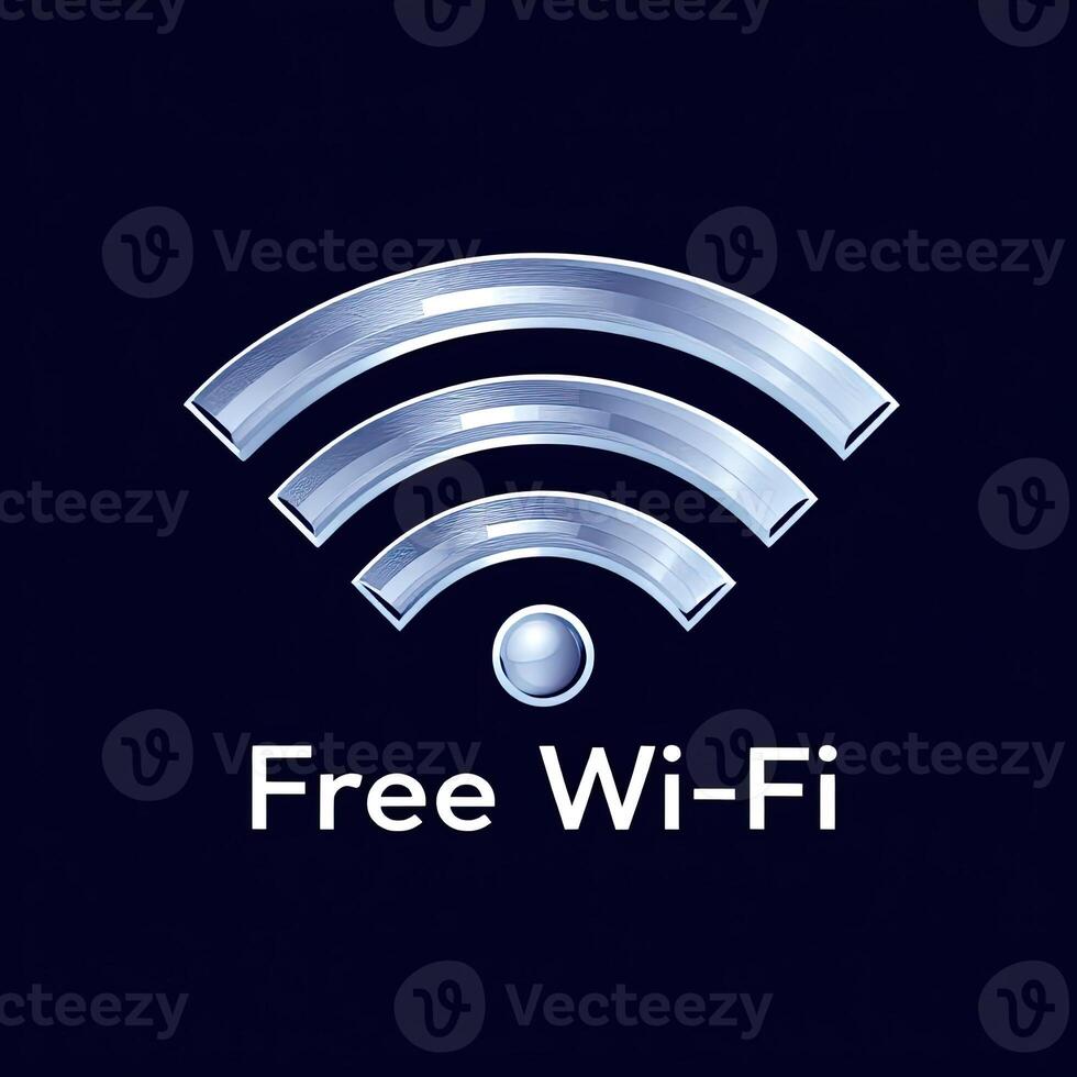 Free Wi Fi signal makes me feel connected, futuristic communication, technology is inviting and modern, it offers connectivity to world photo