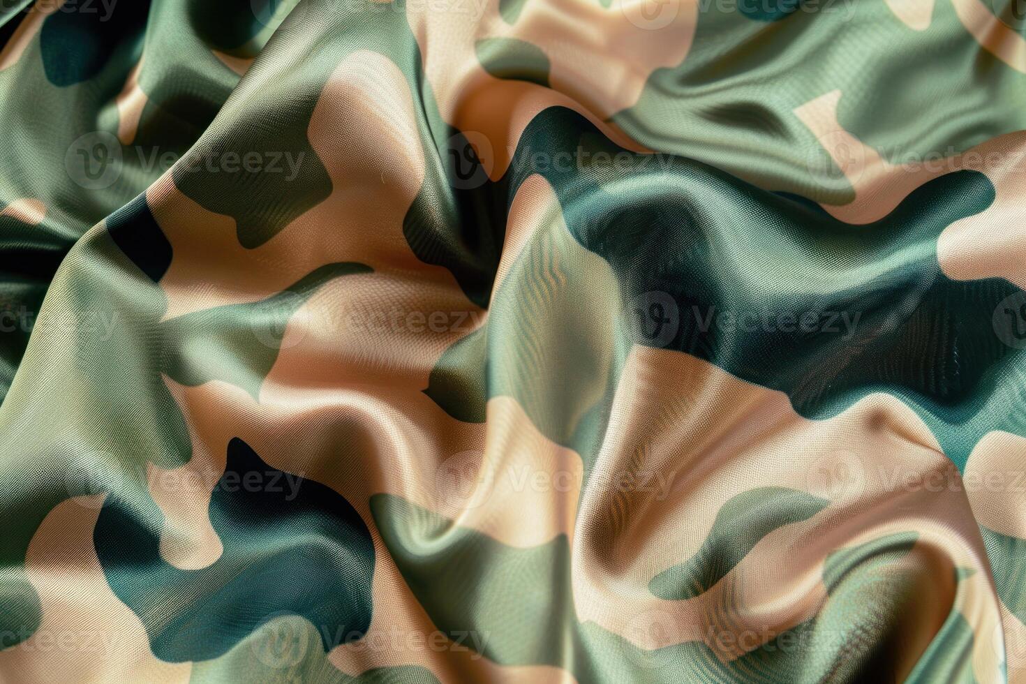Camouflage fabric background photo