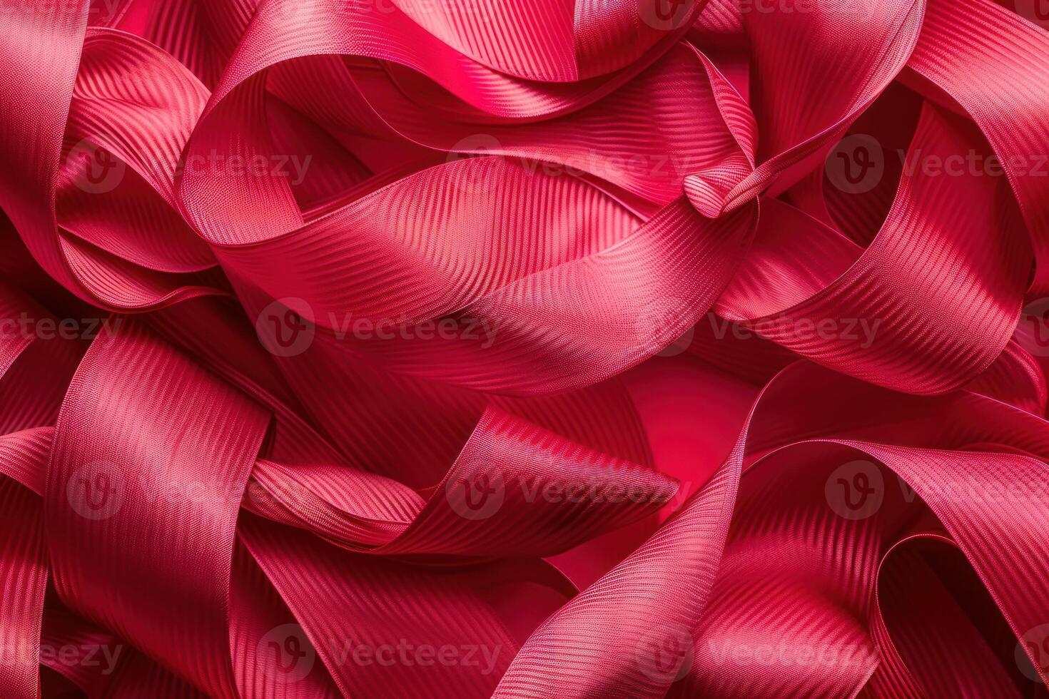 A close up of a red ribbon photo