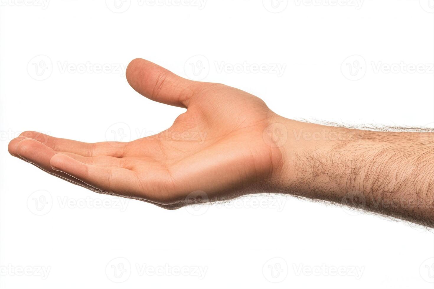 A hand is reaching out to the side photo