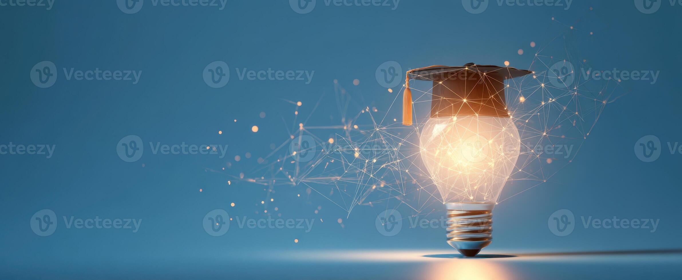 The Light Bulb Symbolizing Education and Innovation in the Modern World photo