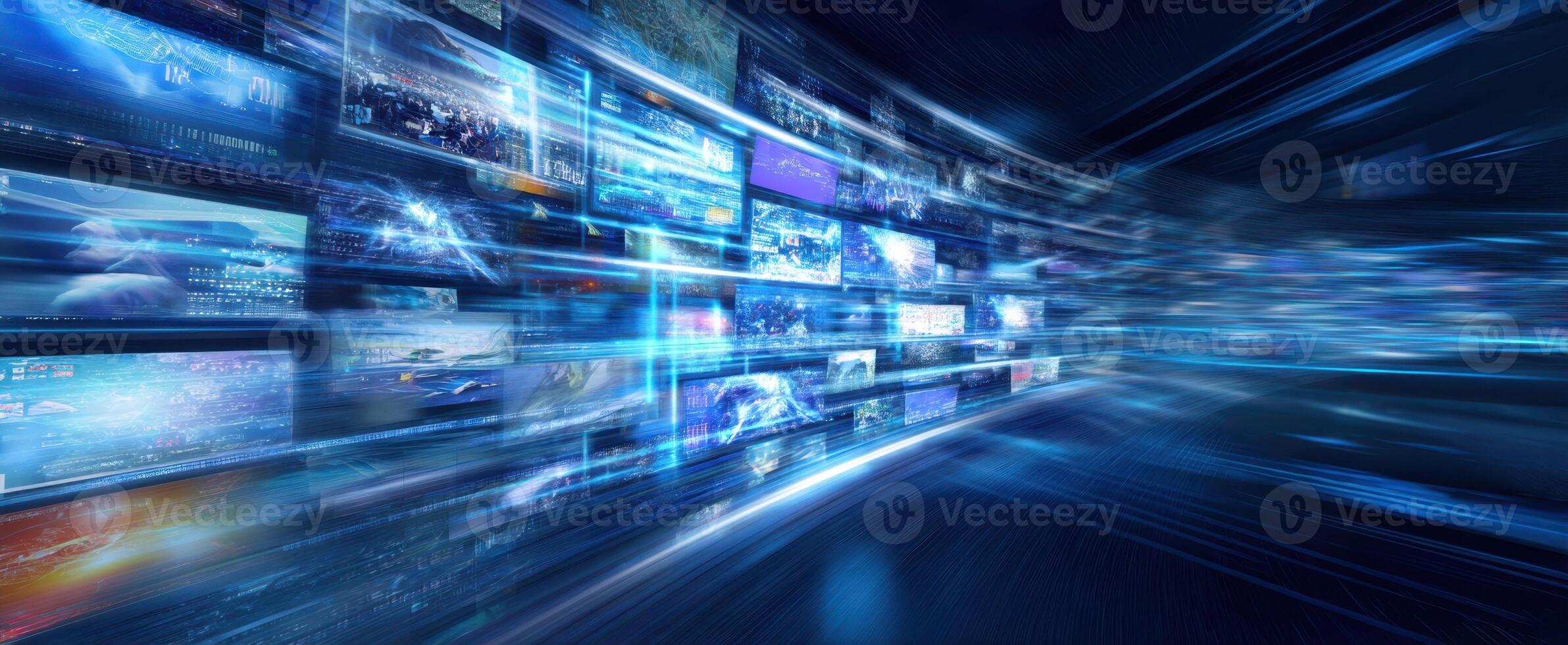 The Dynamic Display of Streaming Media and Digital Innovation photo