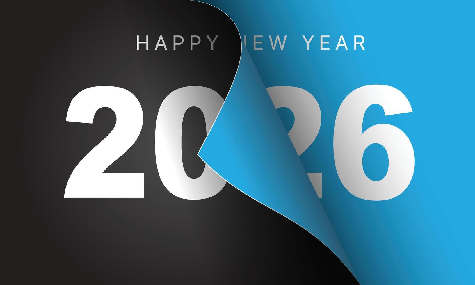 number of 2026 for New Year concept. 2026 New Year celebration vector
