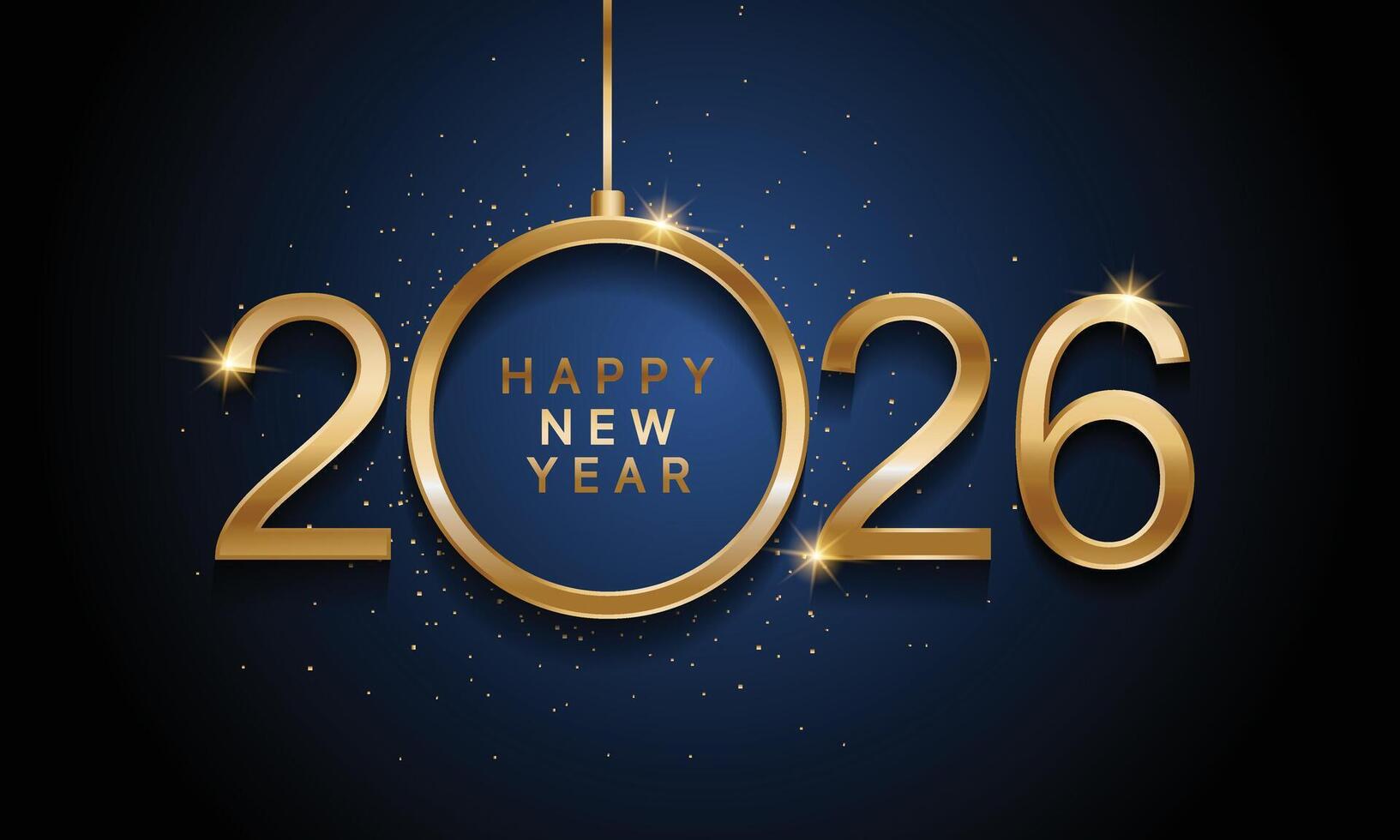 Happy new year 2026, Planning for goal and success concepts. New Year resolution vector