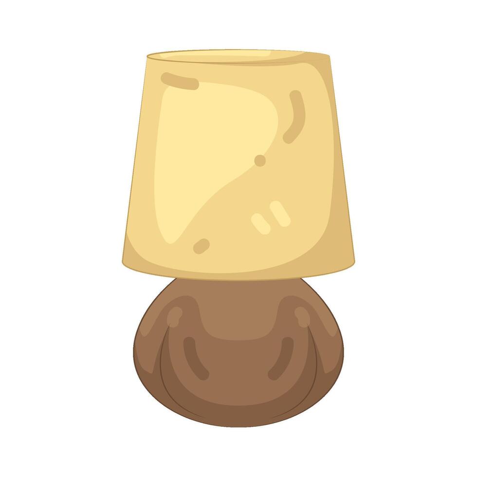 Illustration of a Table Lamp vector