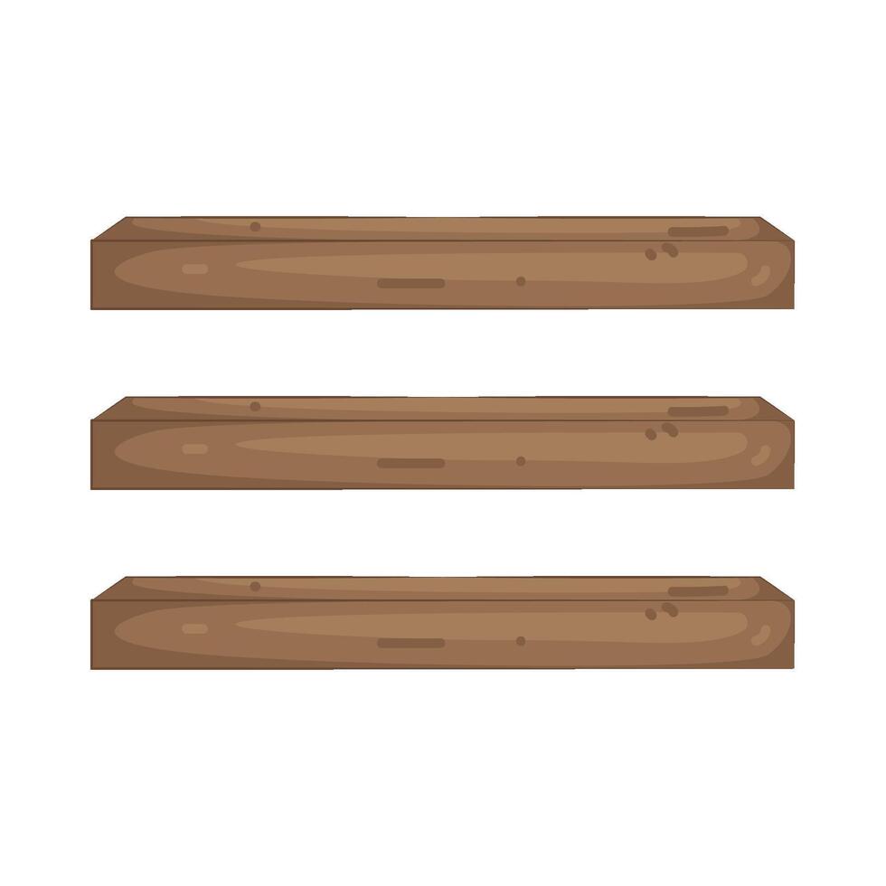 Illustration of Floating Shelf vector