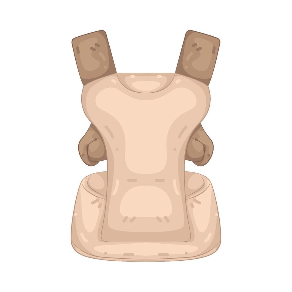 Baby carrier Illustration vector