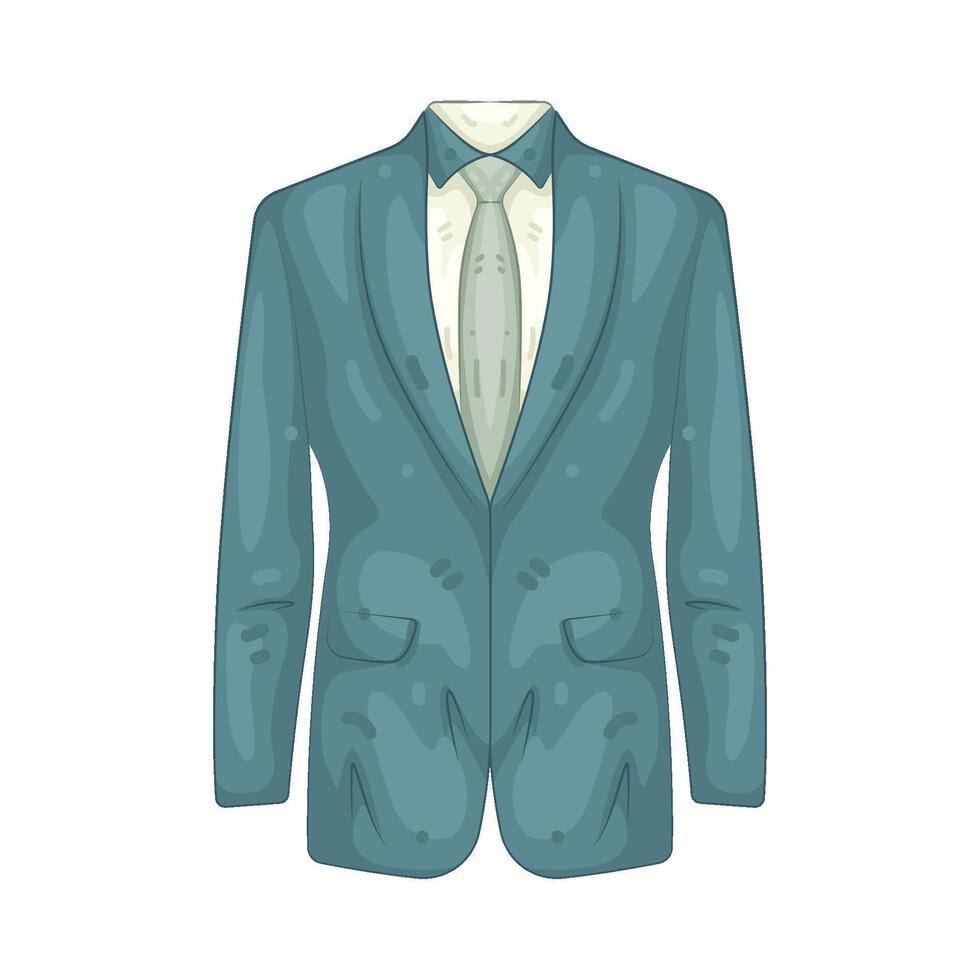 Illustration of Suit vector