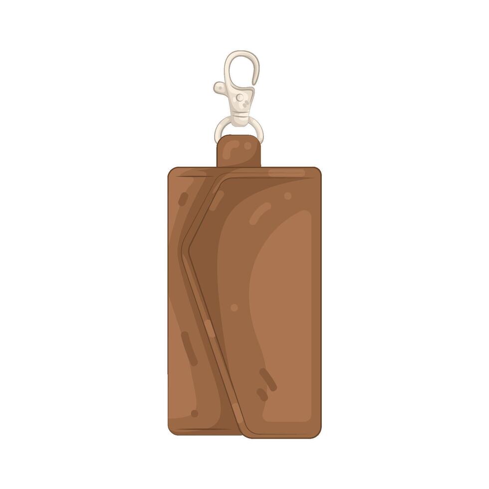 Illustration of key wallet vector