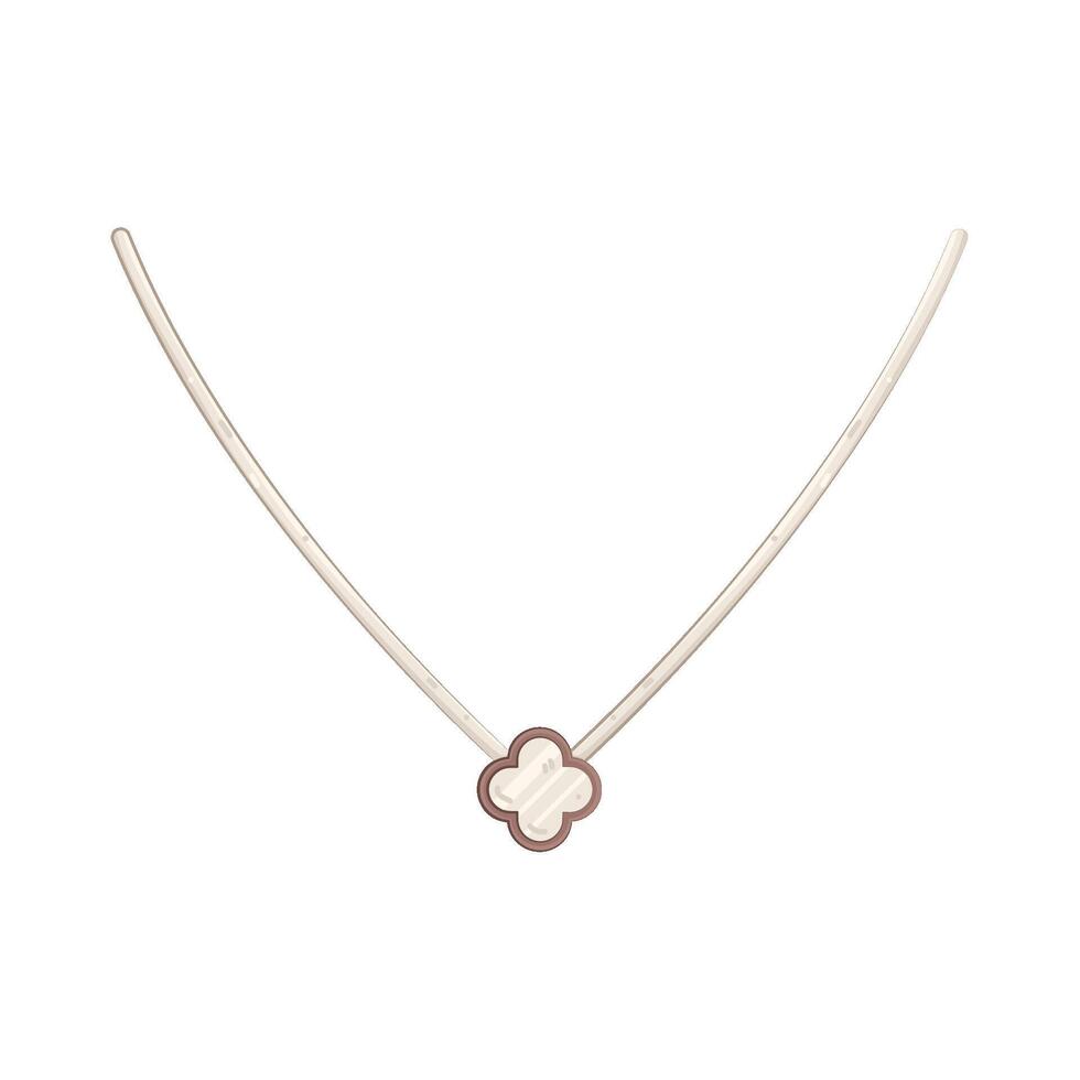 Illustration of a Necklace vector