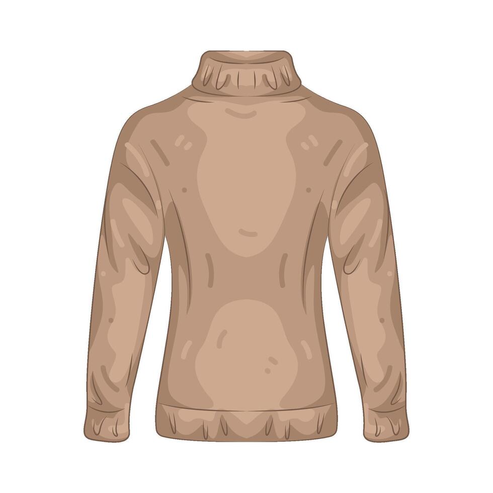 Illustration of Cowl Neck vector