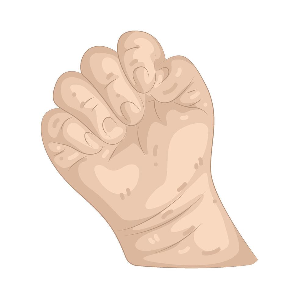 Illustration of Baby Hand vector