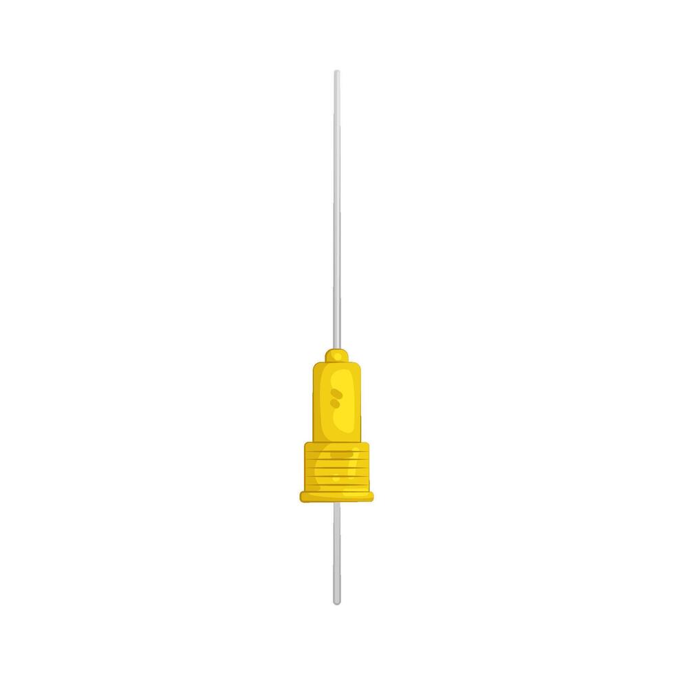 Illustration of Dental Needle vector