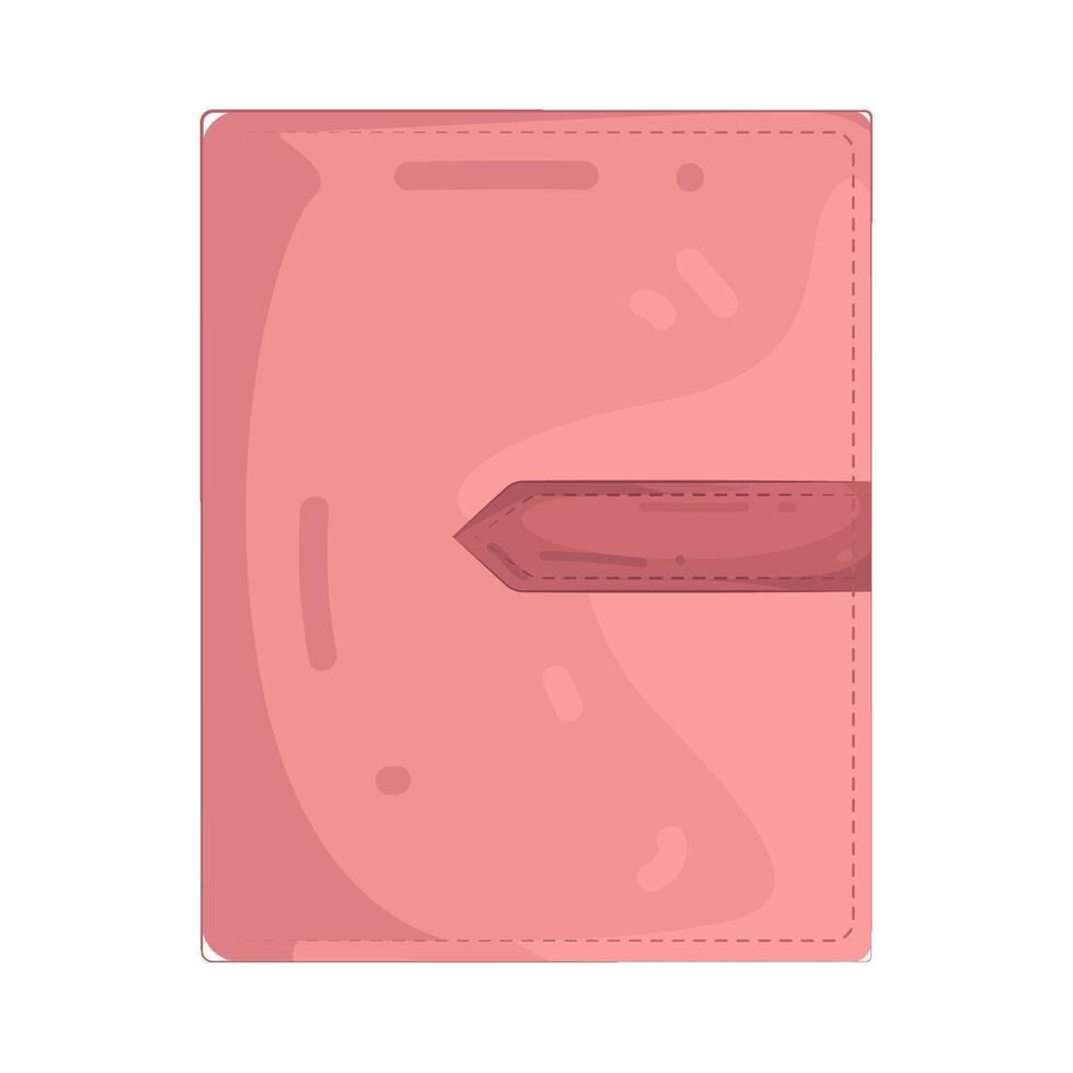 Illustration of Pink Wallet vector