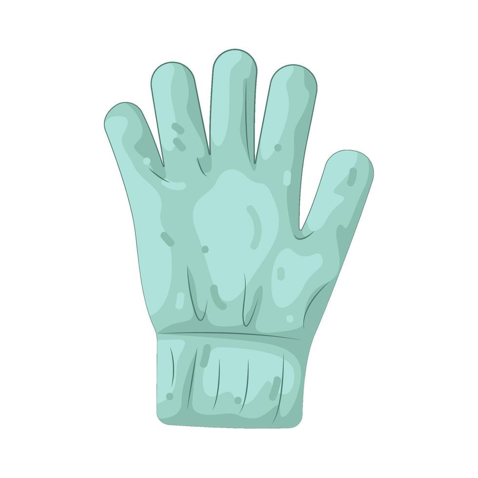 Illustration of Simple Gloves vector