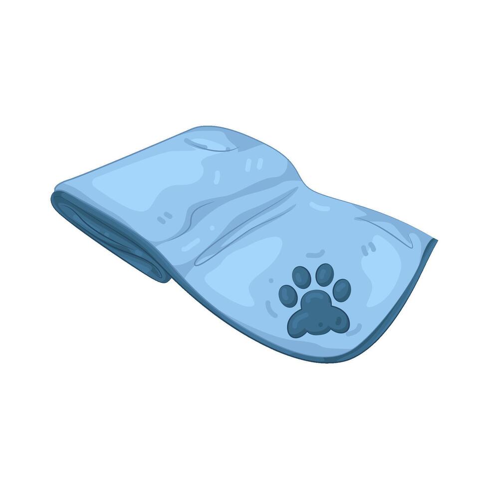 Pet Towel Illustration vector