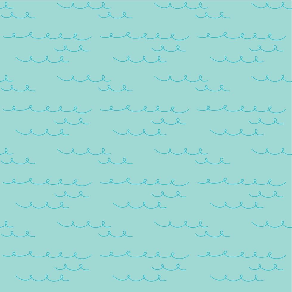 Soft Mint Green Abstract Summer Pattern Background Illustration vector