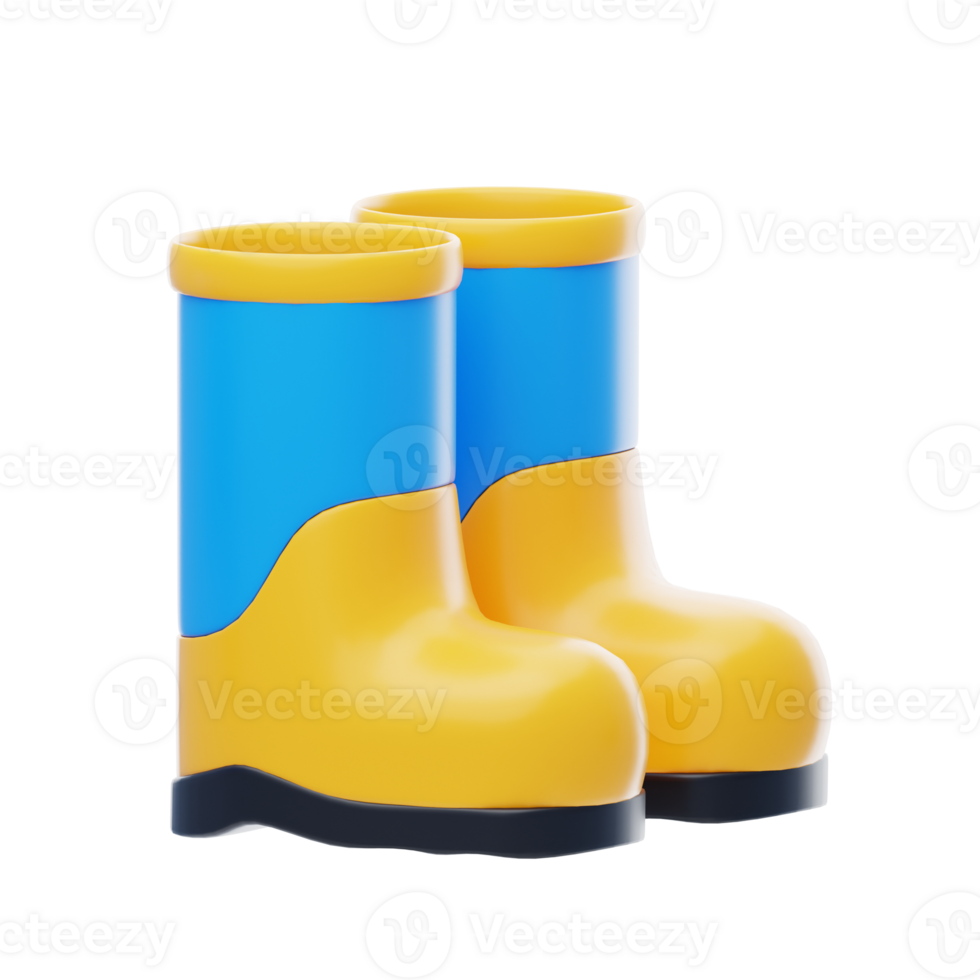 Garden Boot 3D Icon png