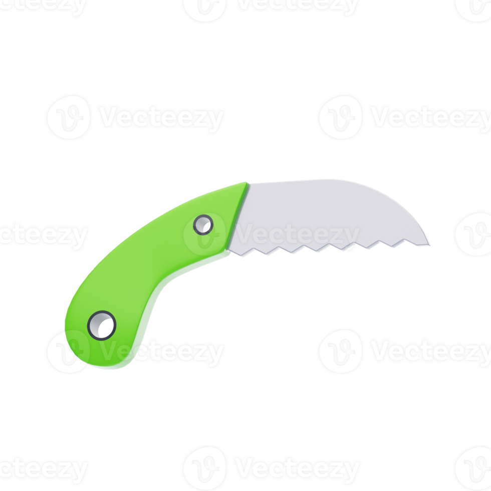 Pruning Saw 3D Icon png