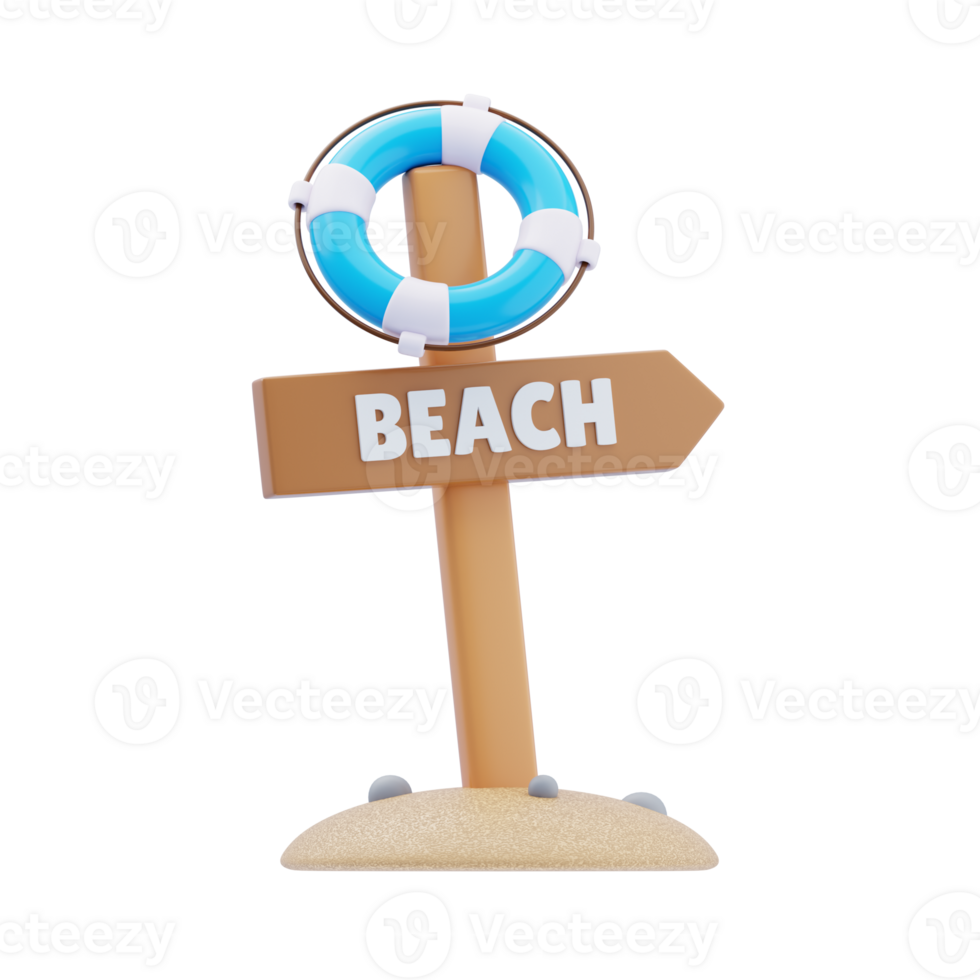 Beach Board 3D Icon png