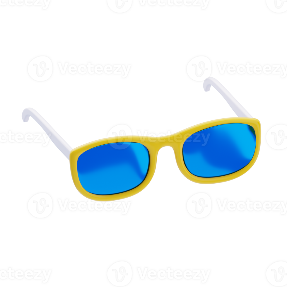 Sun Glasses 3D Icon png