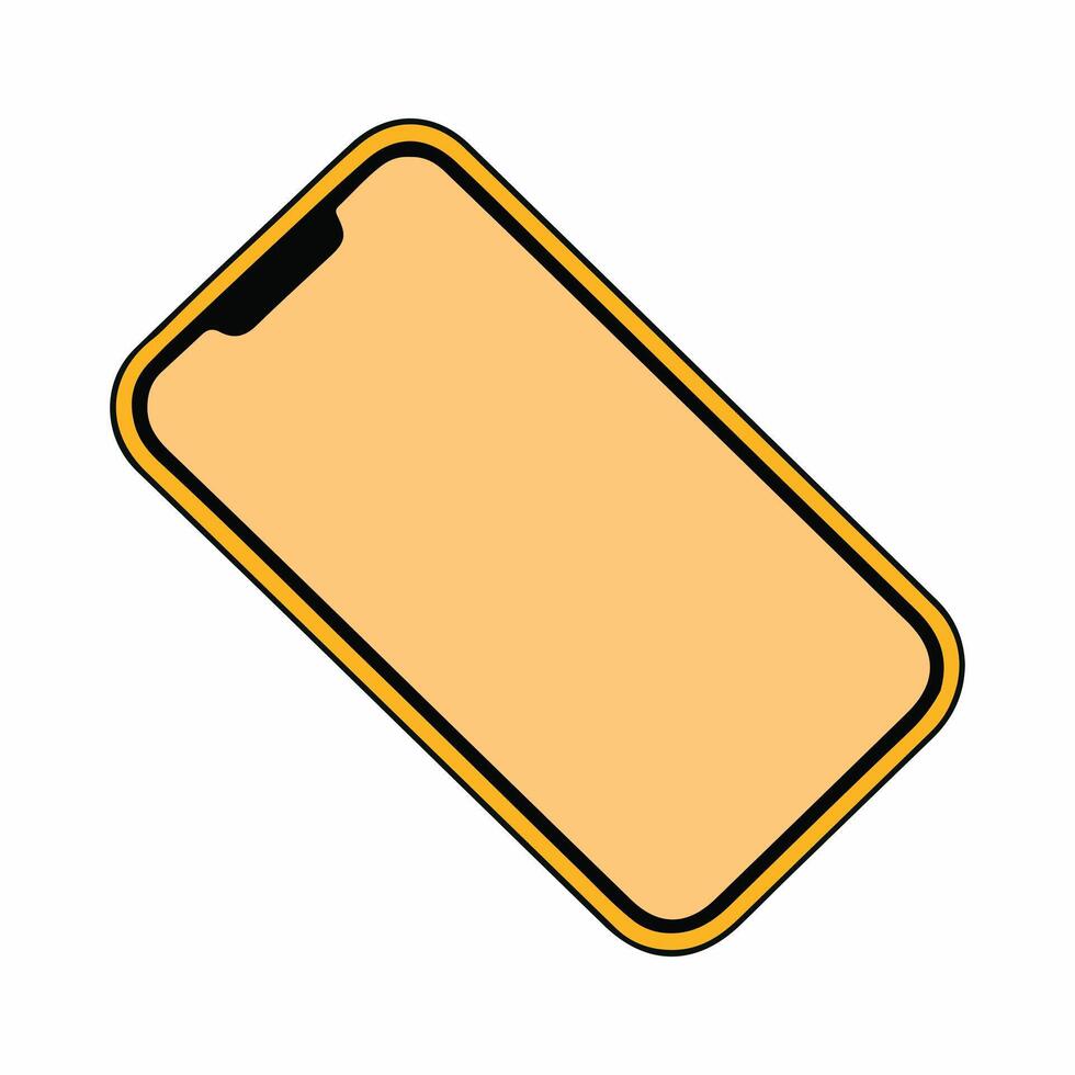 Mobile Phone clip art sticker vector