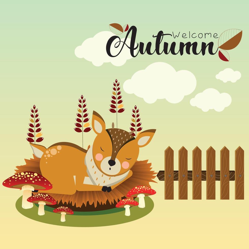 Cozy Autumn T-Shirt Art, Fall Typography Design, Seasonal Greeting Illustration vector