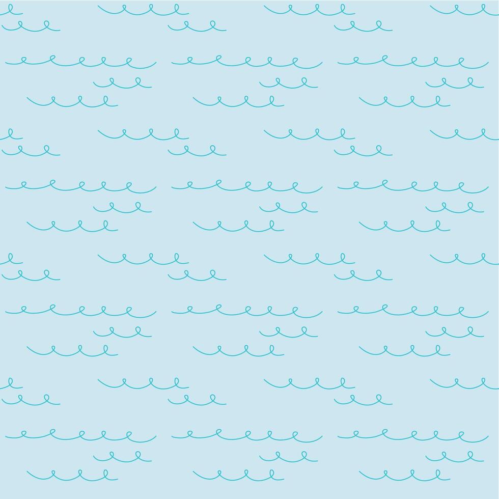 Soft Sky Blue Summer Background Pattern Illustration vector
