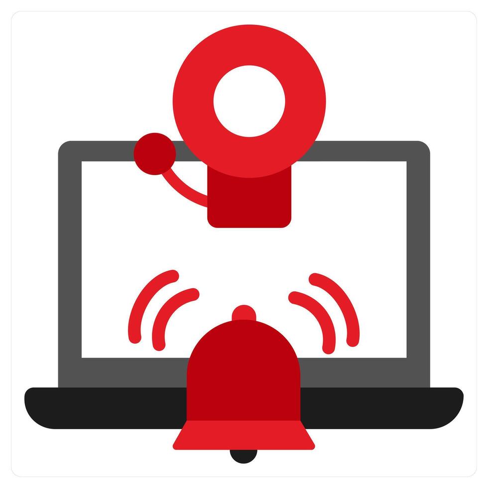 Best Service icon concept in red filled color vector