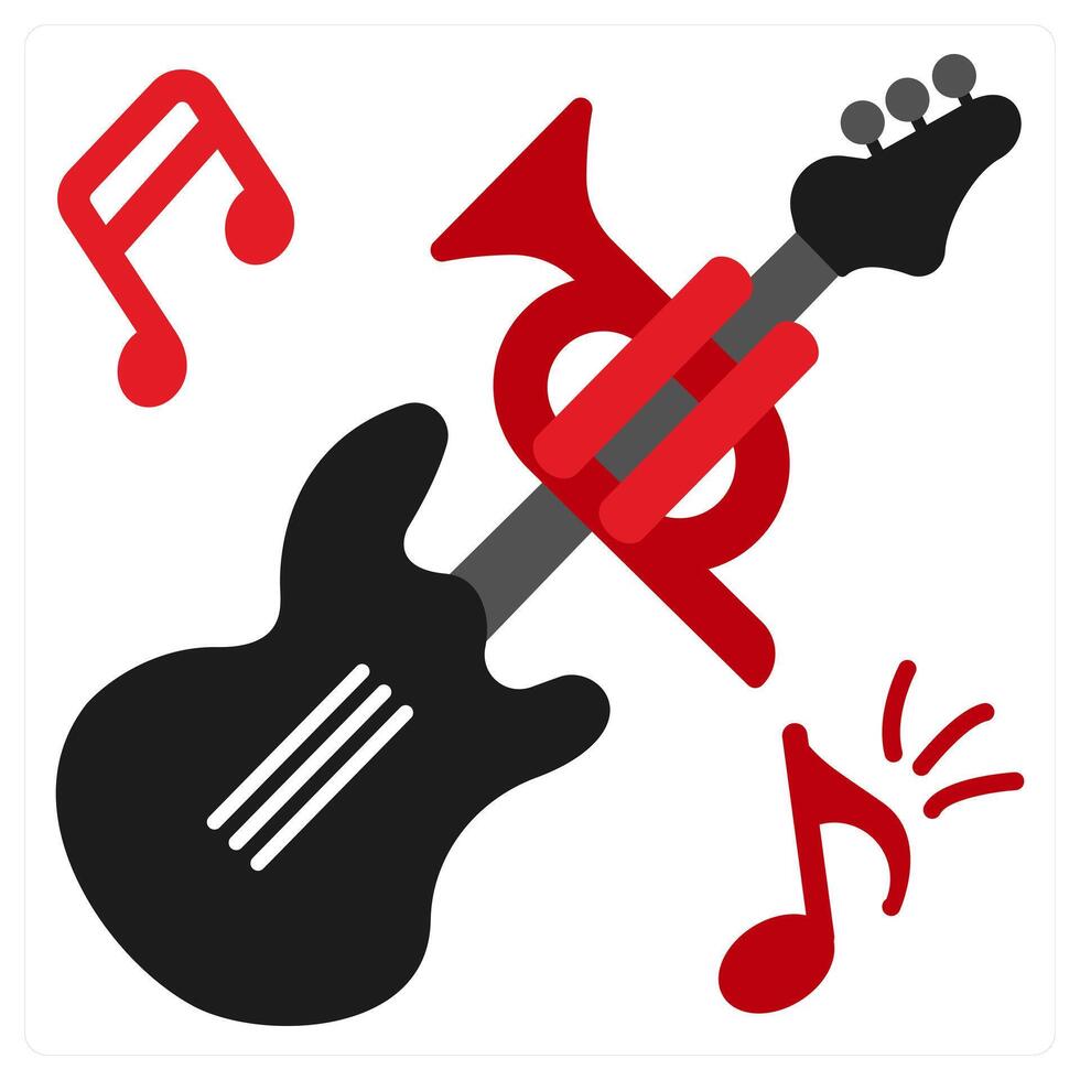 Real Evidence icon concept in red filled color vector