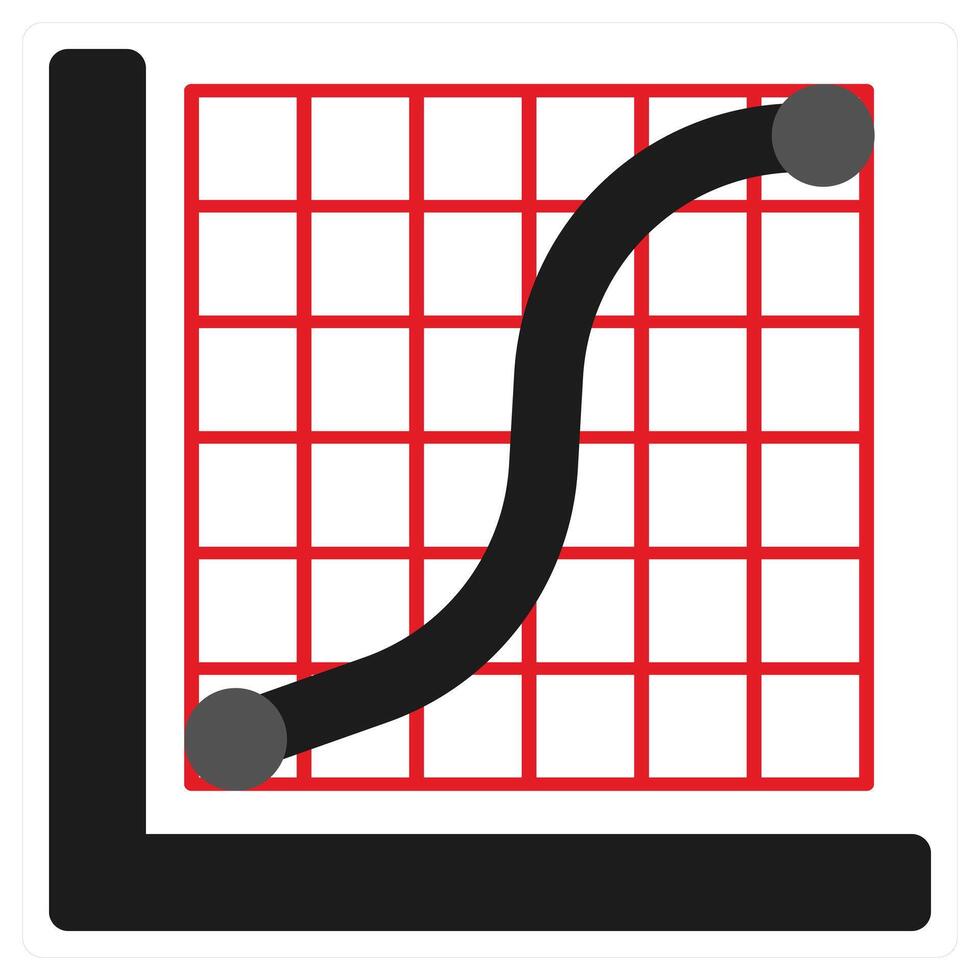 Get Directions icon concept in red filled color vector