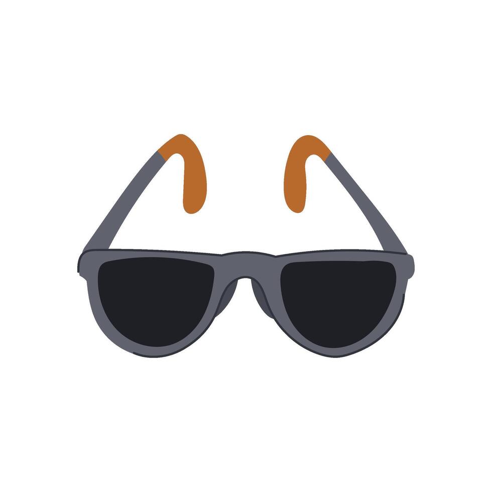 technology glasses for the blind cartoon illustration vector