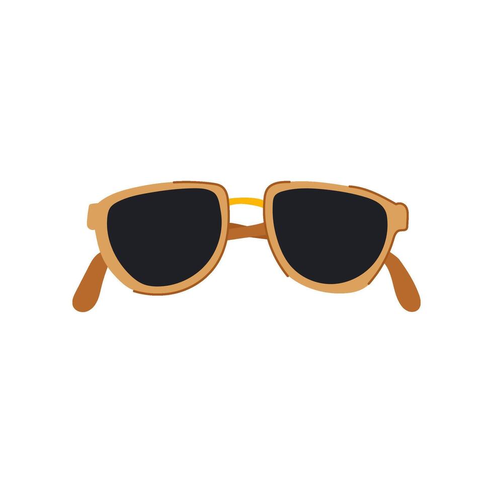 aid glasses for the blind cartoon illustration vector