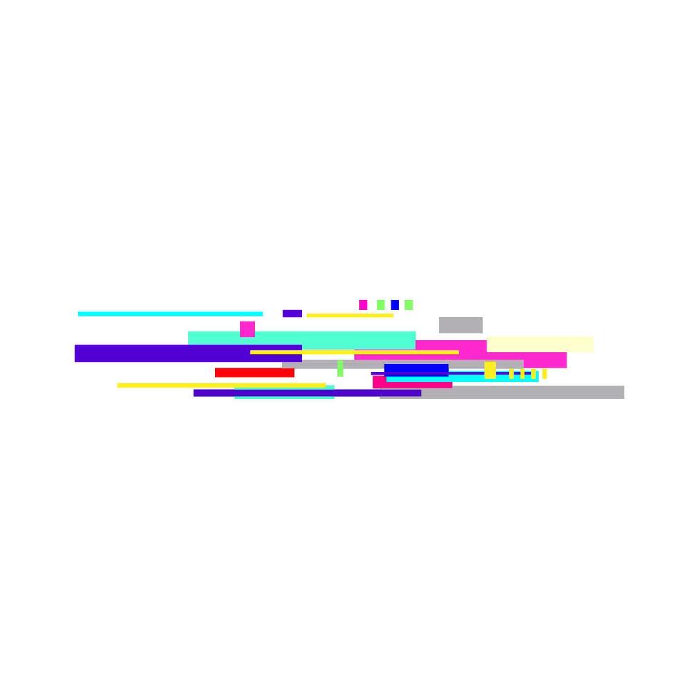lag glitch error cartoon illustration vector