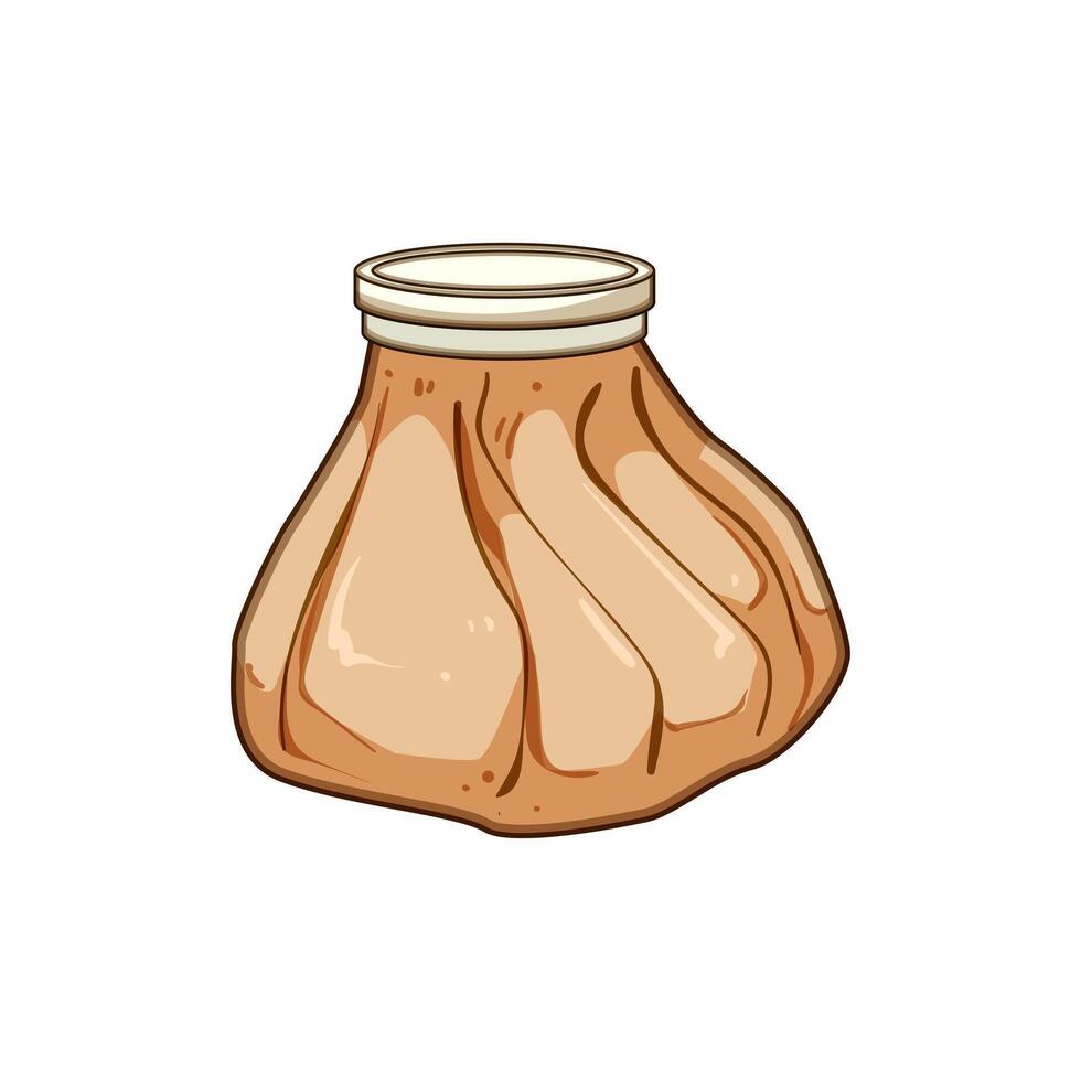 reusable ice pack for injuries illustration vector