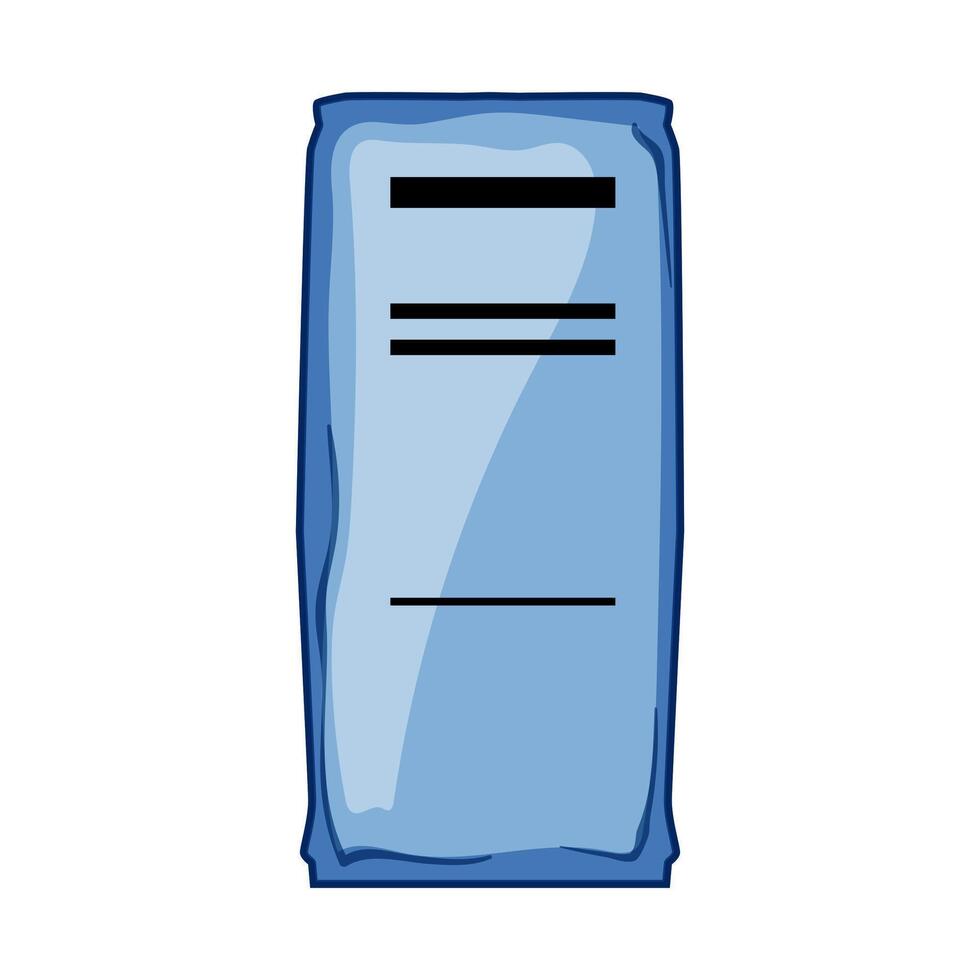 inflammation ice pack for injuries illustration vector
