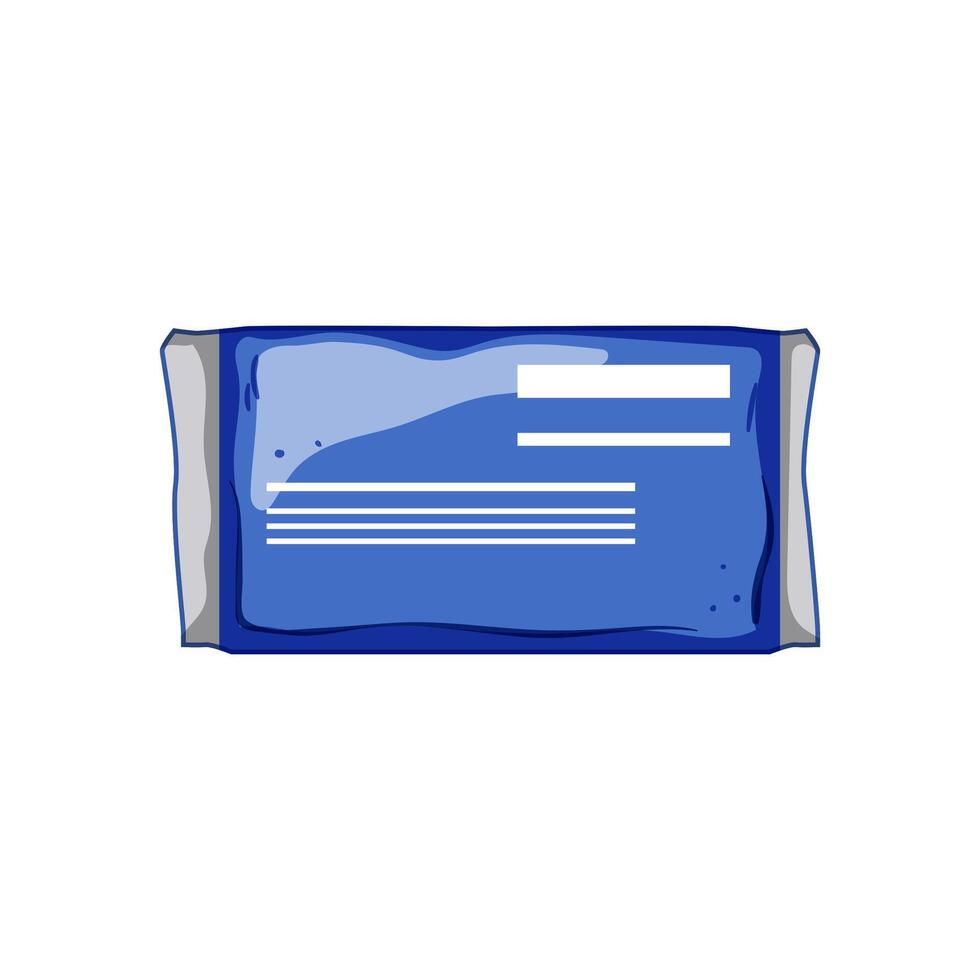 soothing ice pack injuries cartoon illustration vector